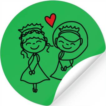 Discover gay couple Stickers