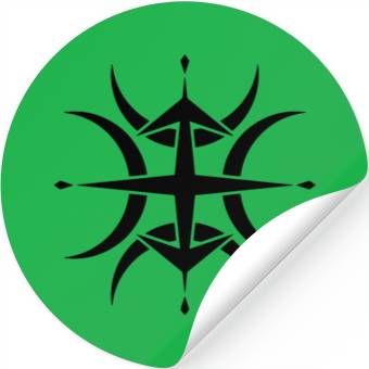 Discover Tribal Compass Crop Circle Stickers