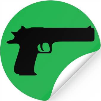 Discover gun Stickers