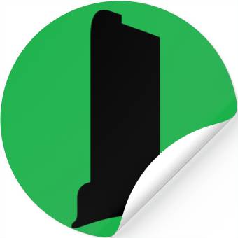 Discover gun clip Stickers