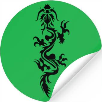 Discover Tribal Dragon Stickers