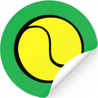 Discover tennis ball Stickers