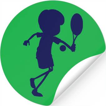 Discover tennis player Stickers