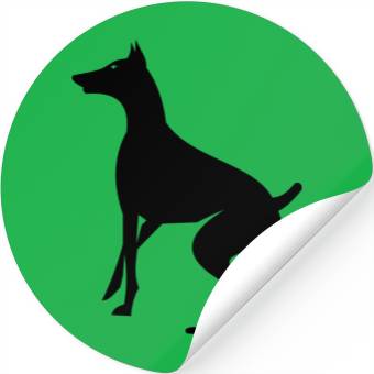 Discover doberman Stickers