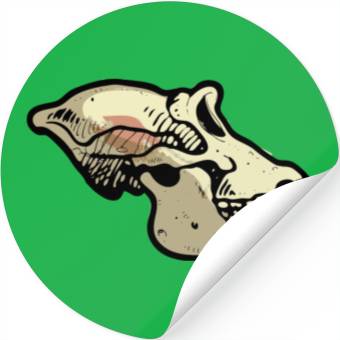 Discover ape skull Stickers