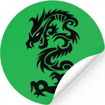Discover Tribal dragon Stickers