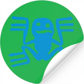 Discover Frog Stickers