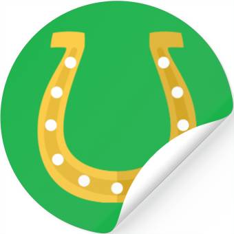 Discover Horseshoe Stickers