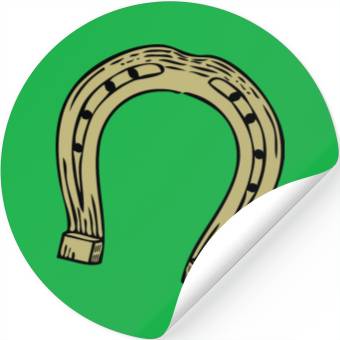 Discover Horseshoe Stickers