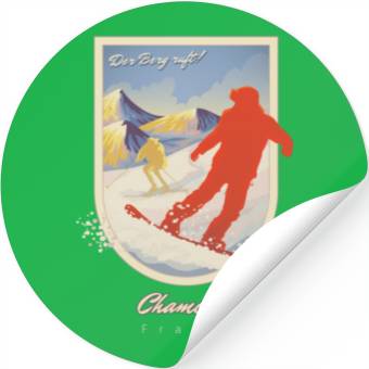 Discover France Stickers