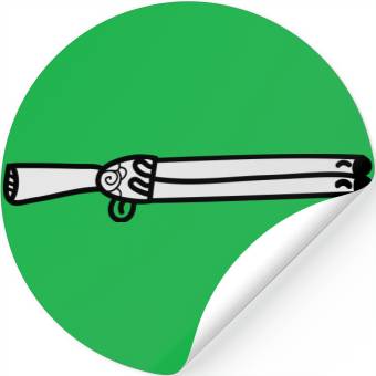 Discover shot gun Stickers