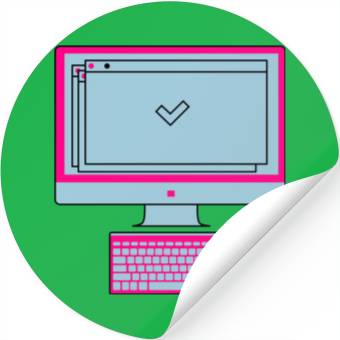 Discover Computer Stickers
