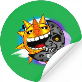 Discover Sun & Moon Stickers