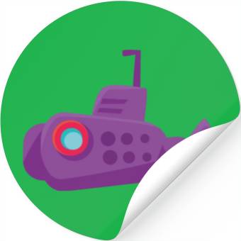 Discover submarine Stickers