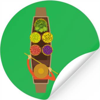 Discover Fruit merchant Stickers