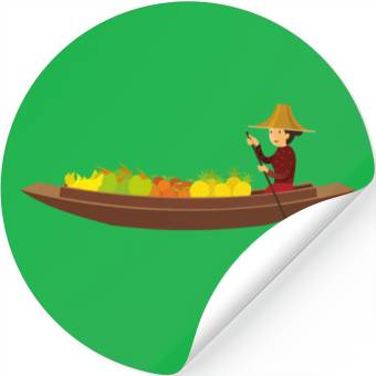 Discover Fruit merchant Stickers
