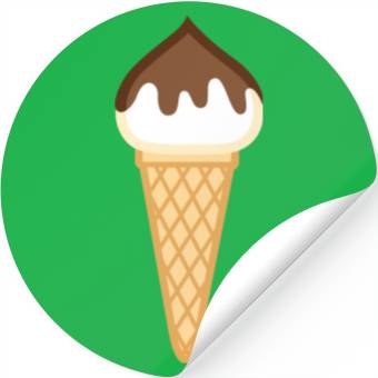 Discover Ice Cream Stickers
