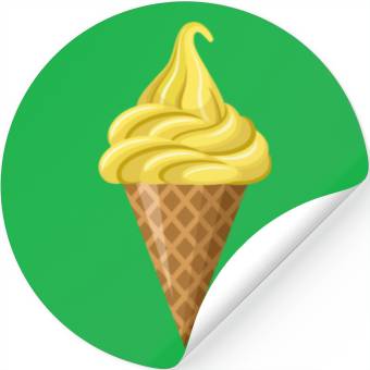 Discover Ice Cream Stickers