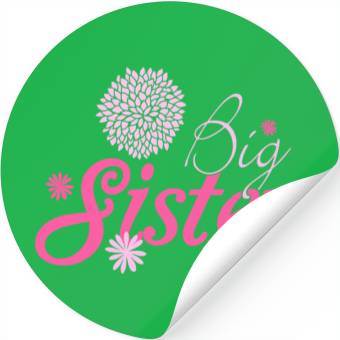 Discover Sister - Big sister Stickers