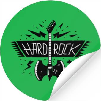 Discover hard rock Stickers