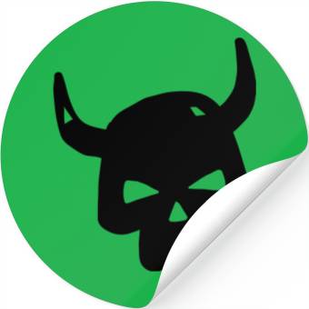 Discover Punk Skull Horns Devil Stickers