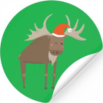 Discover reindeer Stickers