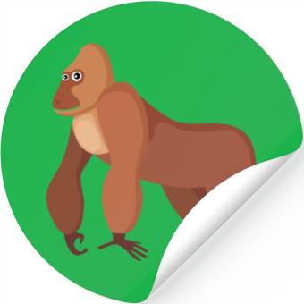 Discover gorilla Stickers