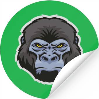 Discover gorilla Stickers