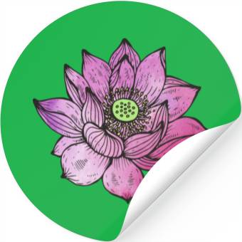 Discover Lotus Stickers