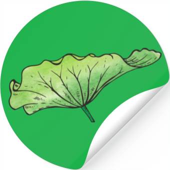 Discover Lotus leaf Stickers