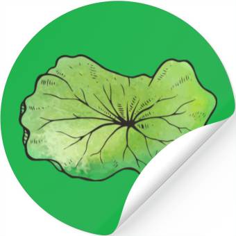 Discover Lotus leaf Stickers