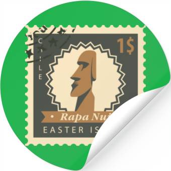 Discover Easter Island Stickers