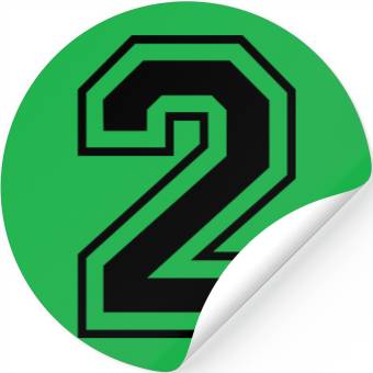 Discover number two Stickers