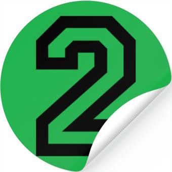 Discover number two Stickers