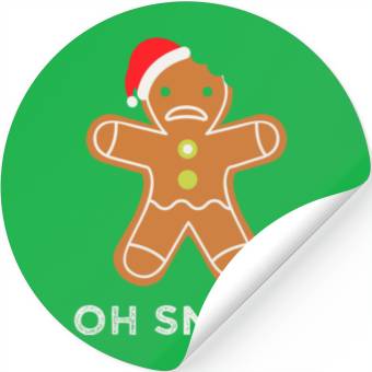 Discover Gingerbread - Oh Snap gingerbread Stickers