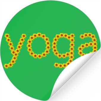 Discover Yoga Stickers