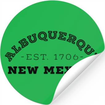 Discover Albuquerque New Mexico Stickers