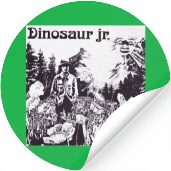 Discover Dinosaur Jr. Stickers