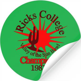 Discover Ricks College Stickers