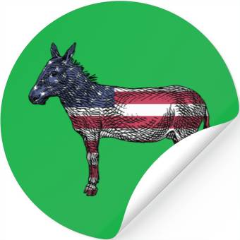 Discover donkey mule esel78 Stickers