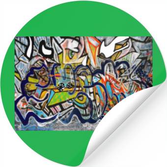 Discover graffiti wall Stickers