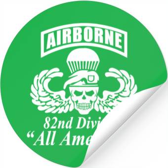 Discover US Army 82nd Airborne Stickers