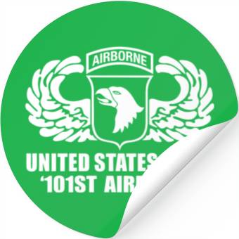 Discover US Army 101st Airborne Wing Stickers