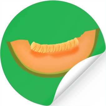 Discover melon melone watermelon wassermelone veggie gemues Stickers