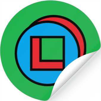 Discover circle square Stickers