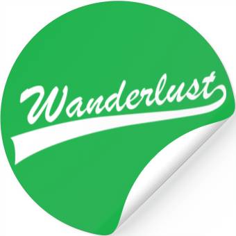 Discover Wanderlust - Mountain Stickers