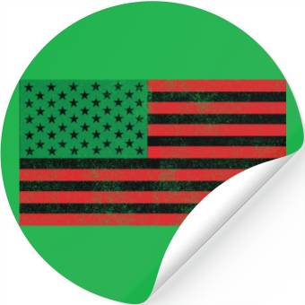 Discover African American Flag Stickers