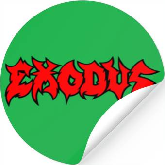 Discover Thrash metal Exodus Stickers