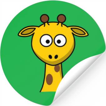 Discover Baby Giraffe Stickers