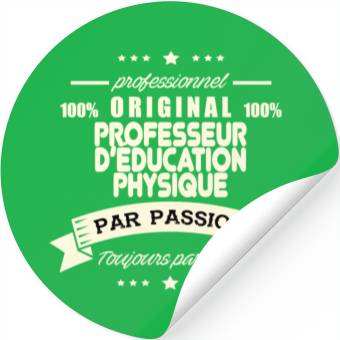 Discover Original Physical Education Teacher Stickers